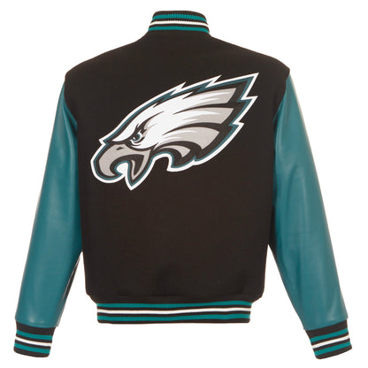Eagles Wool and Leather Jacket
