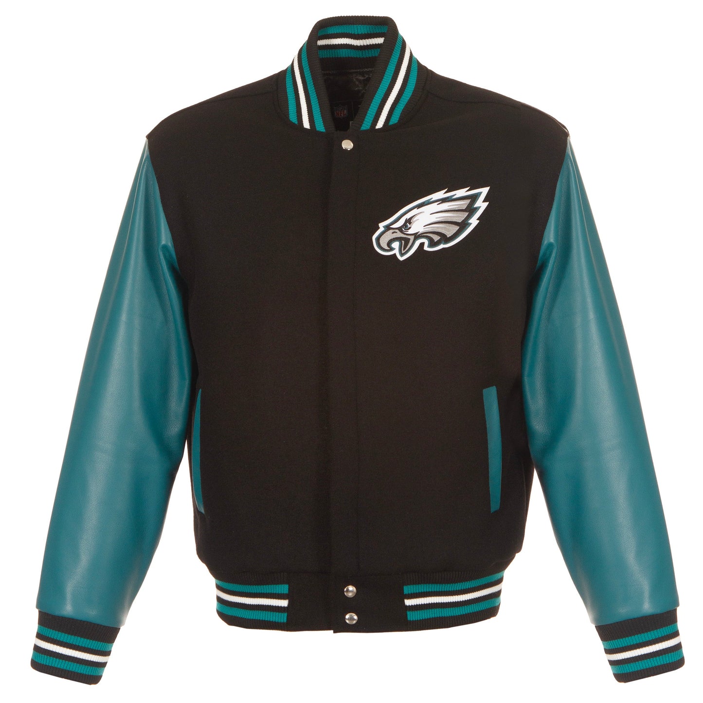 Eagles Wool and Leather Jacket