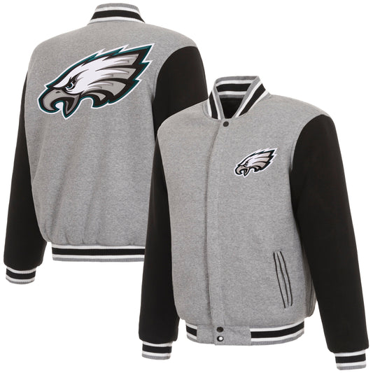 Philadelphia Eagles Reversible Two-Tone Fleece Jacket