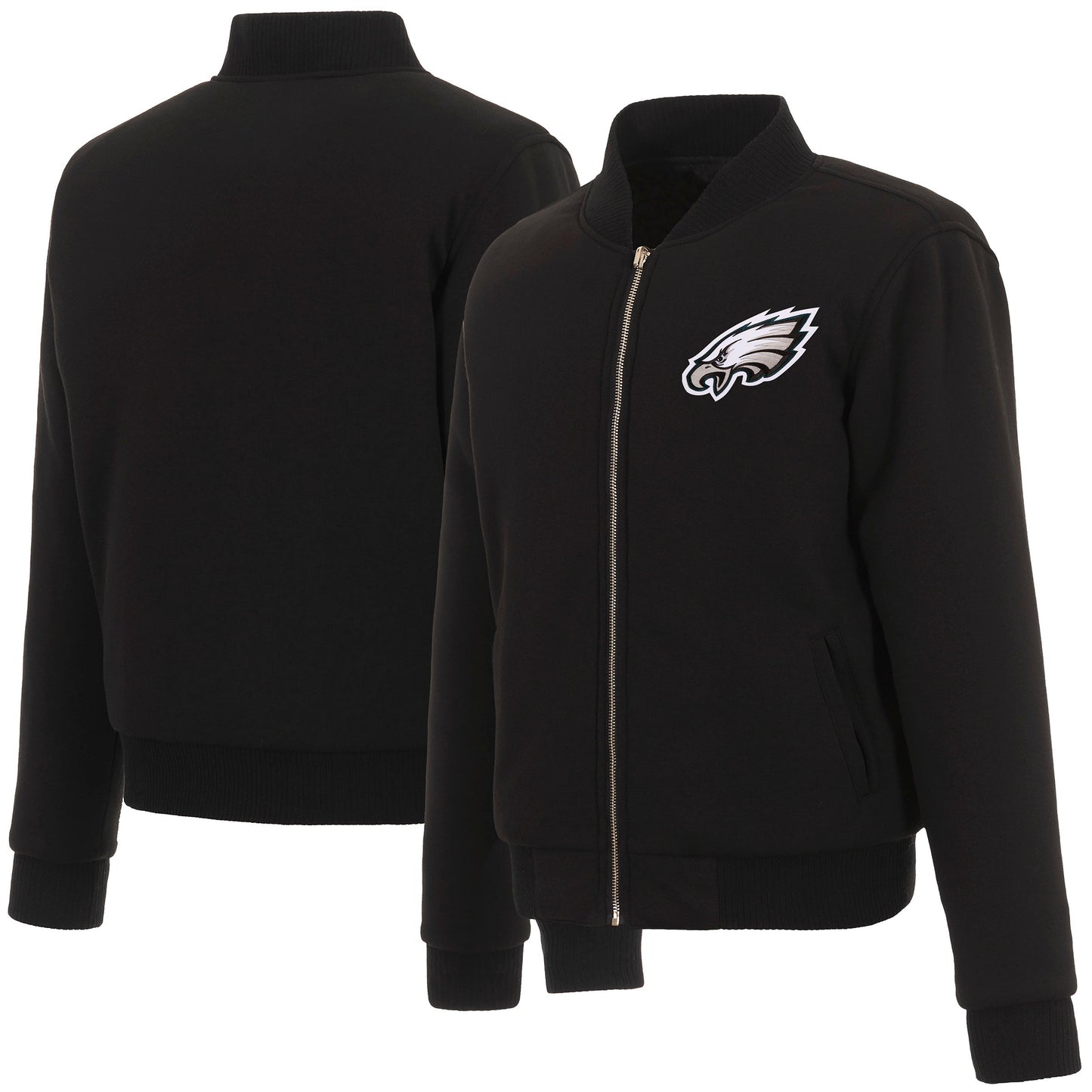 Philadelphia Eagles Ladies Reversible Fleece Jacket