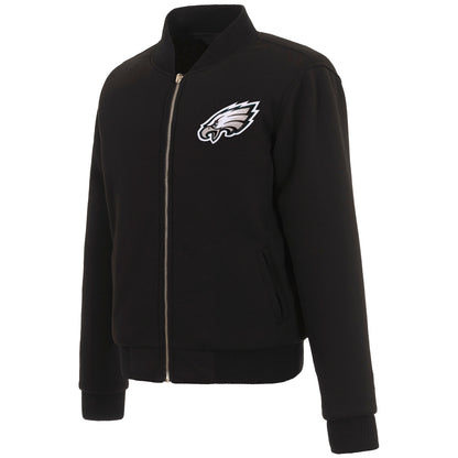 Philadelphia Eagles Ladies Reversible Fleece Jacket