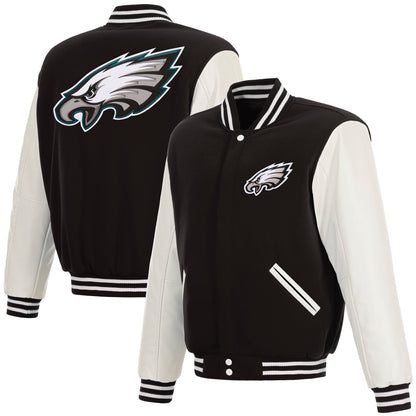 Philadelphia Eagles Reversible Varsity Jacket
