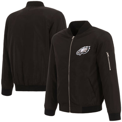 Philadelphia Eagles Nylon Bomber Jacket