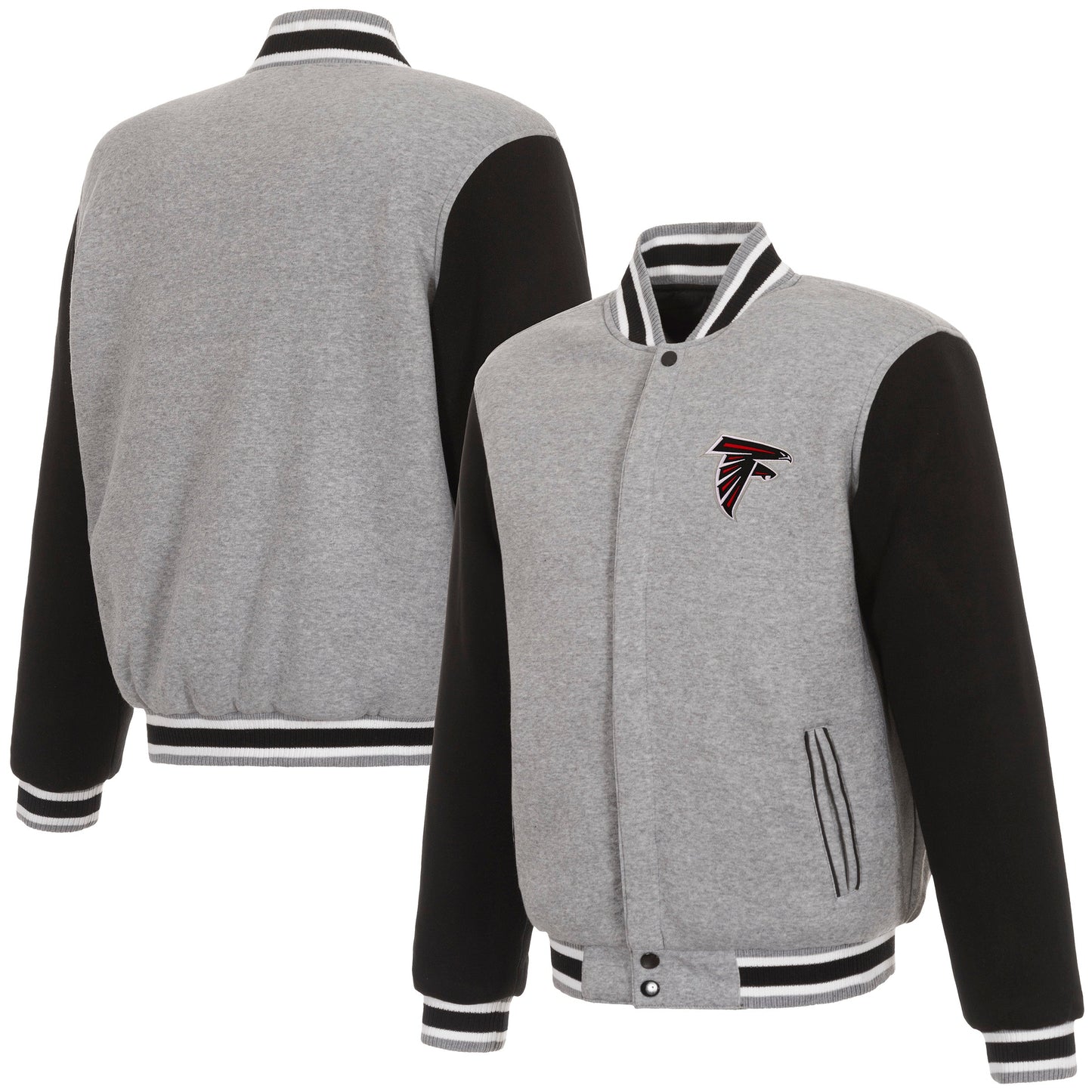 Atlanta Falcons Reversible Two-Tone Fleece Jacket