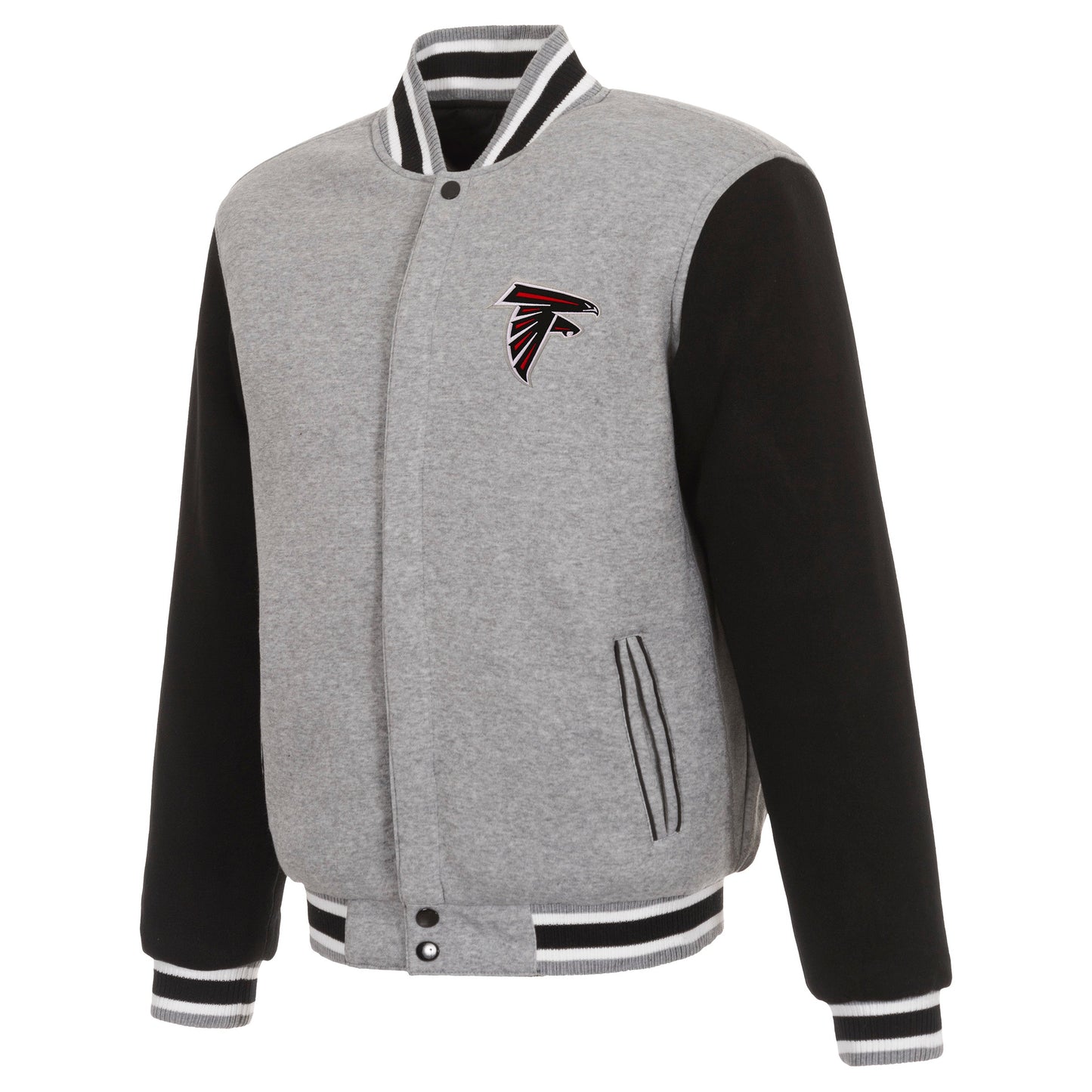 Atlanta Falcons Reversible Two-Tone Fleece Jacket