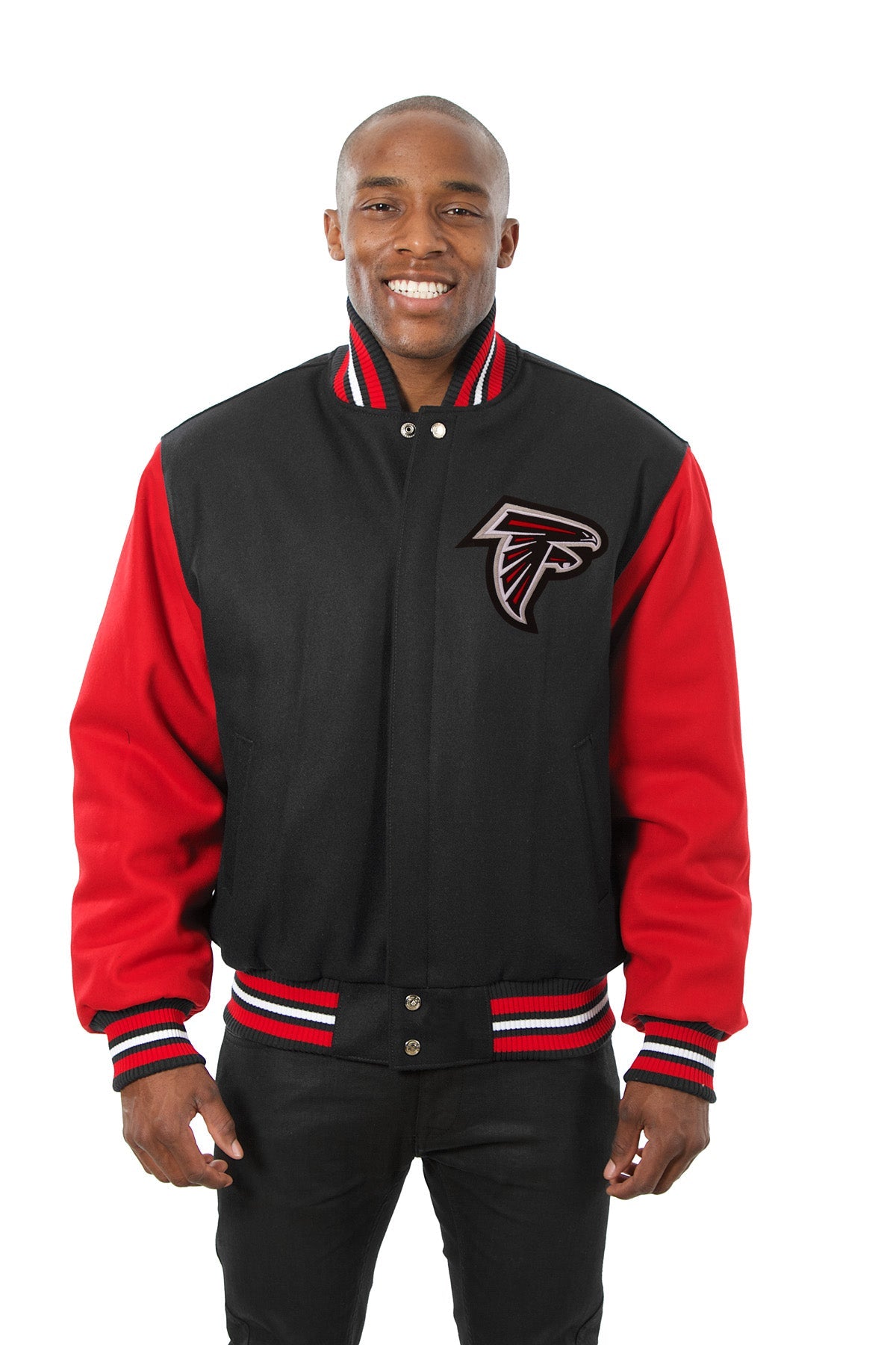 Atlanta Falcons Embroidered Wool Jacket