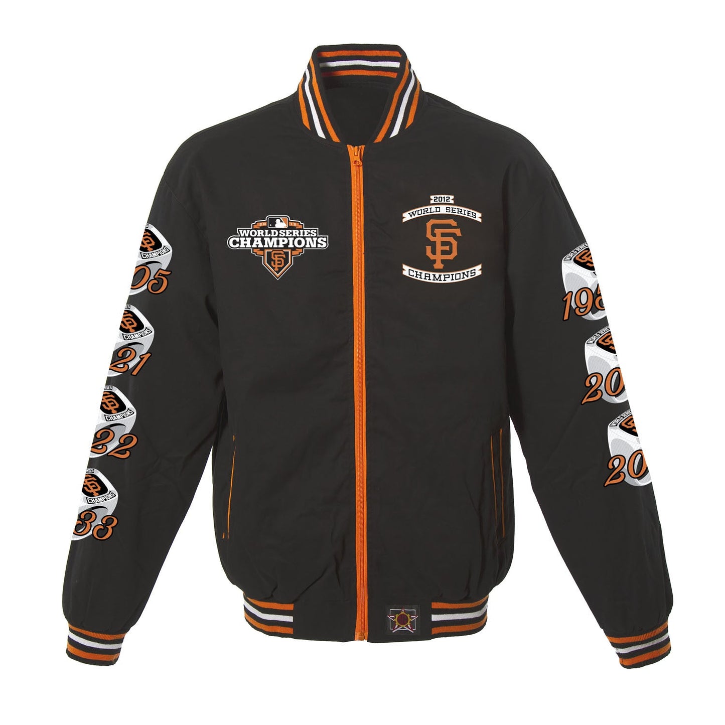 San Francisco Giants Kid's Lightweight World Series Twill Jacket