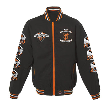 San Francisco Giants Kid's Lightweight World Series Twill Jacket