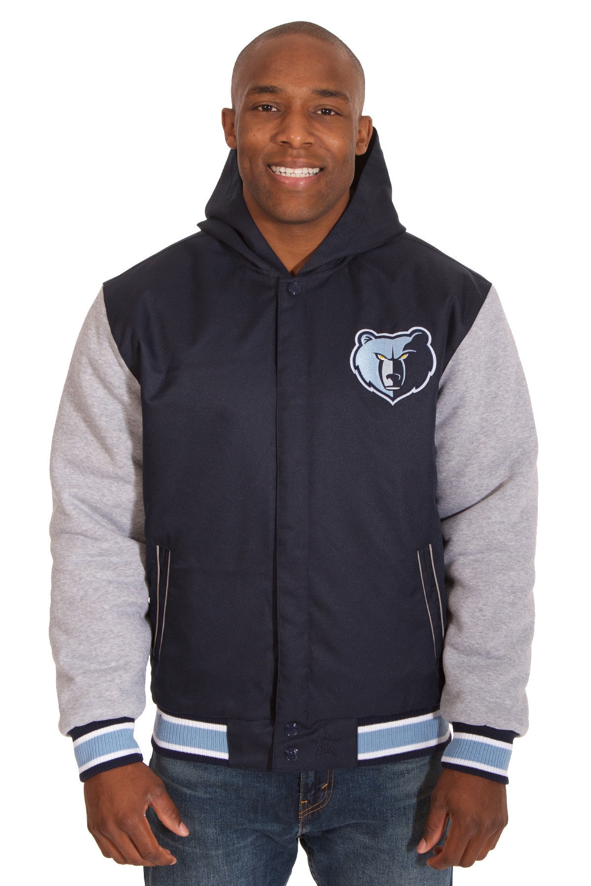 Memphis Grizzlies Reversible Poly-Twill Jacket