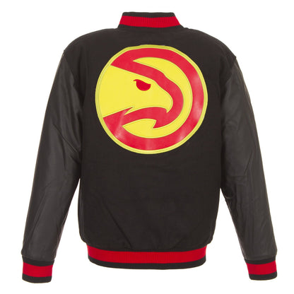 Atlanta Hawks Reversible Melton Jacket