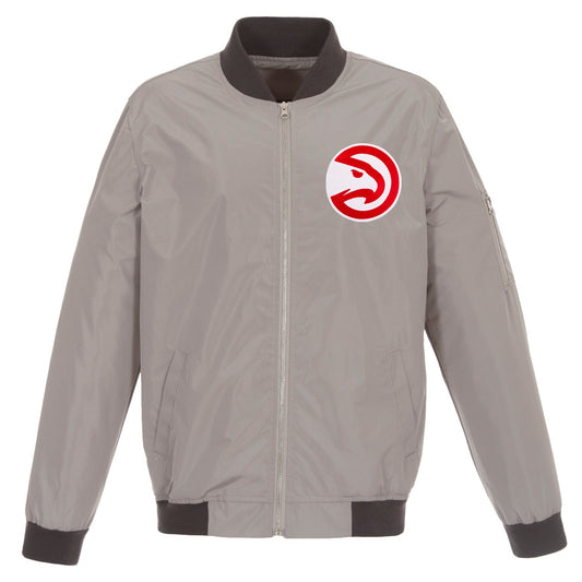 Atlanta Hawks Nylon Bomber Jacket