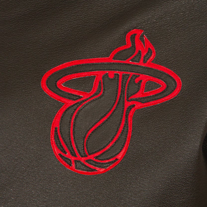 Miami Heat Full Leather Varsity Jacket