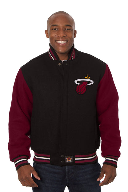 Miami Heat Embroidered Wool Jacket