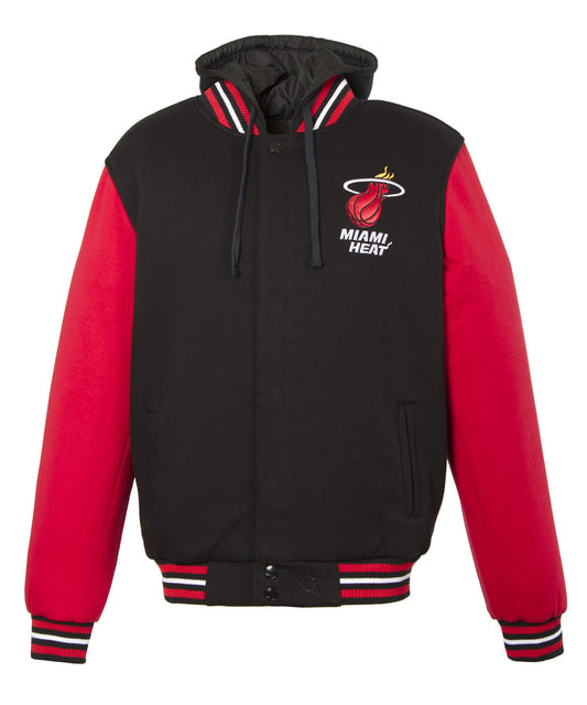 Miami Heat Reversible Two-Tone Fleece Jacket