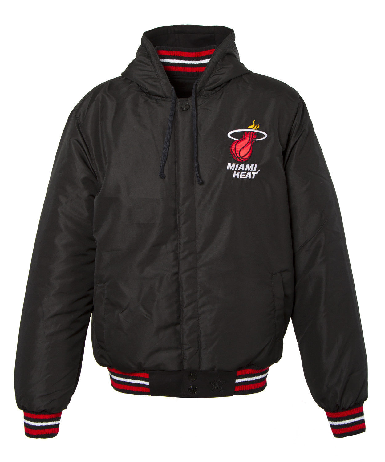 Miami Heat Reversible Two-Tone Fleece Jacket