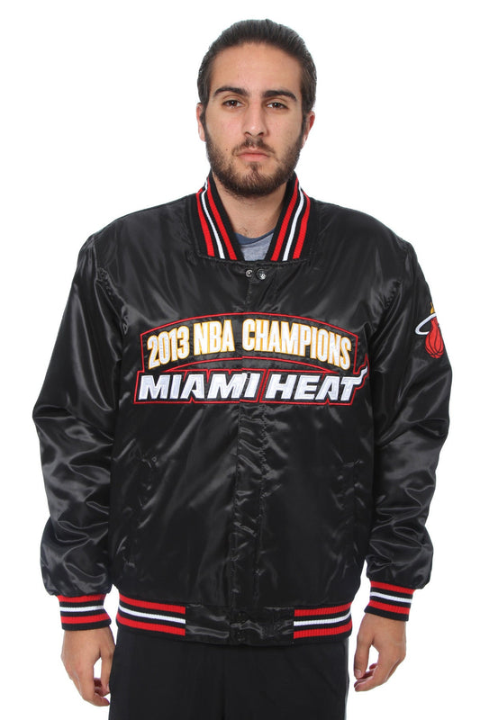 Miami Heat Matte Satin Championship Jacket