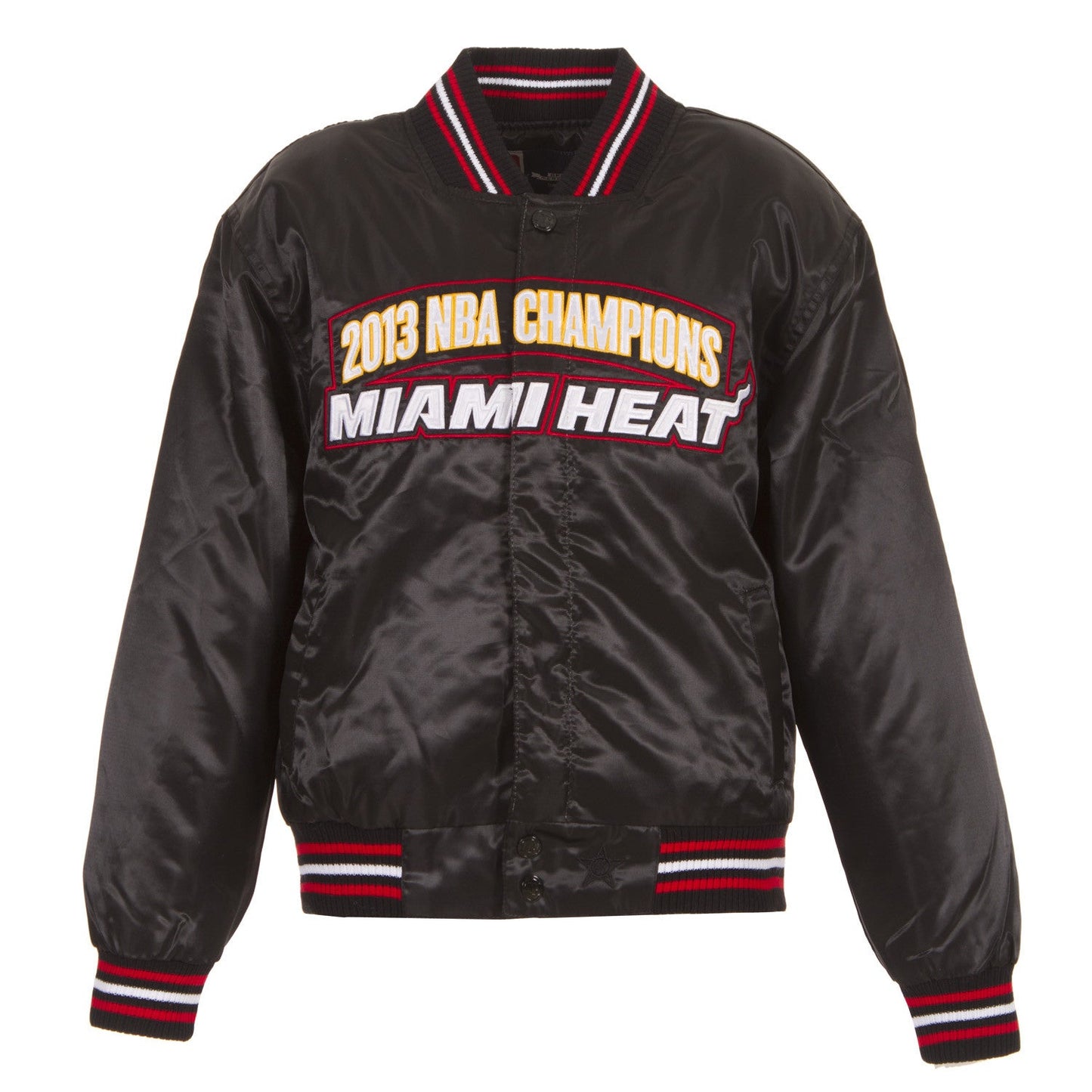 Miami Heat Kid's Matte Satin Championship Jacket