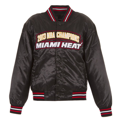 Miami Heat Kid's Matte Satin Championship Jacket