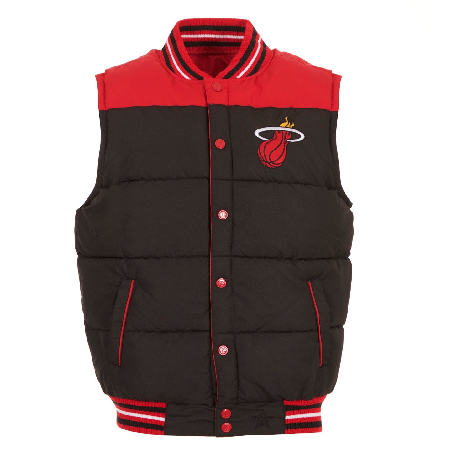 Miami Heat Ripstop Nylon Puffer Vest