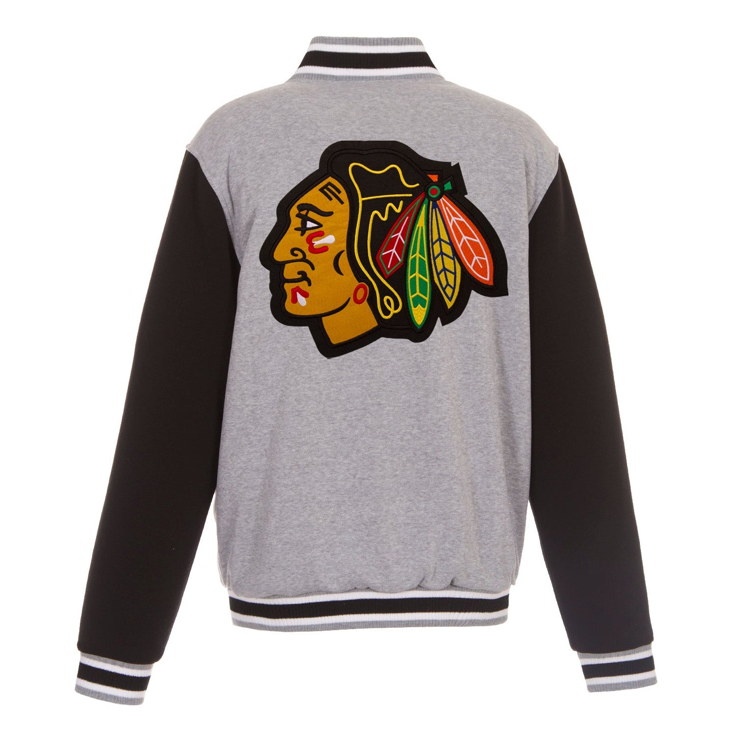 Chicago Blackhawks Two-tone Fleece Jacket