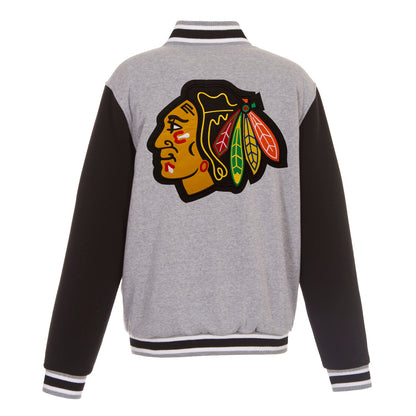 Chicago Blackhawks Two-tone Fleece Jacket