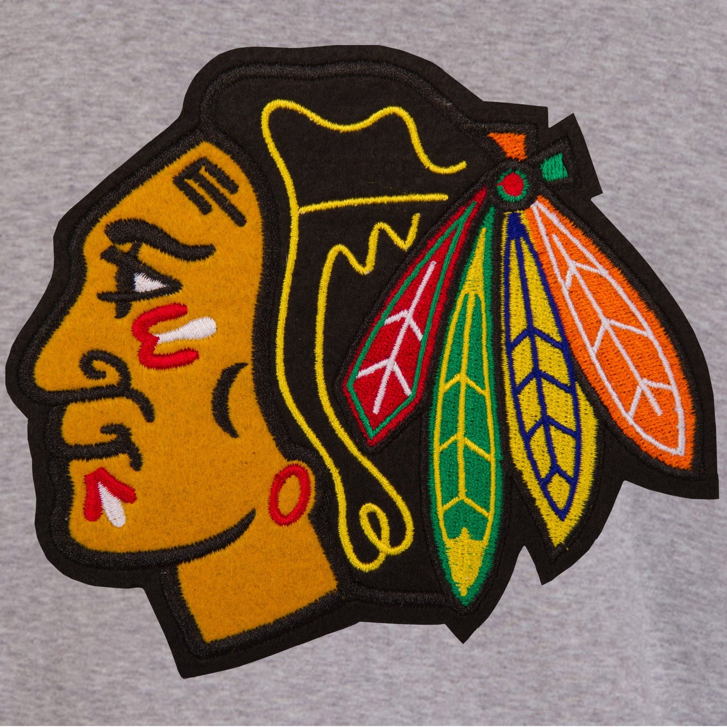 Chicago Blackhawks Two-tone Fleece Jacket