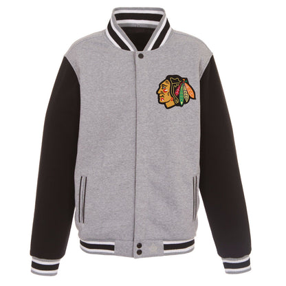 Chicago Blackhawks Two-tone Fleece Jacket