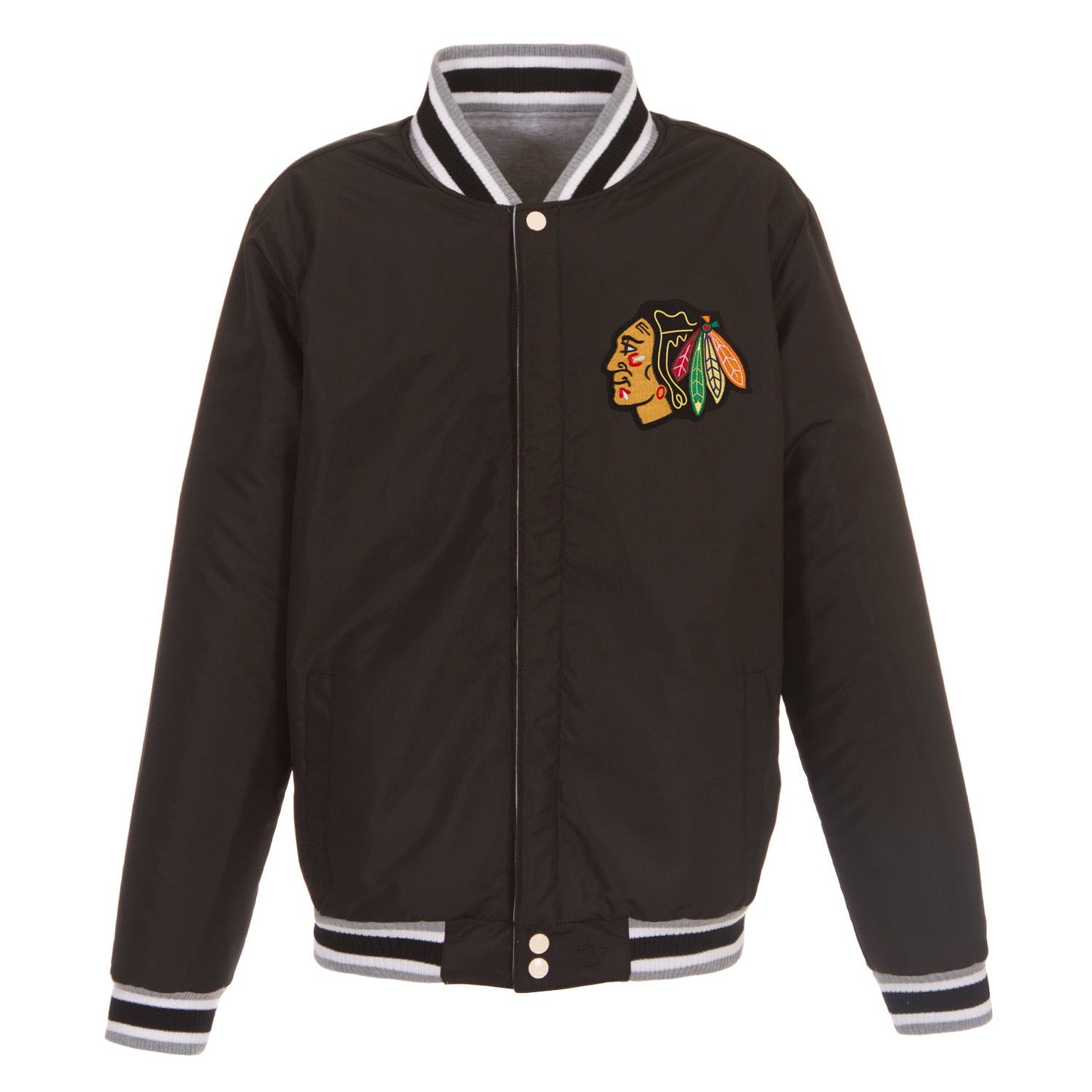 Chicago Blackhawks Two-tone Fleece Jacket