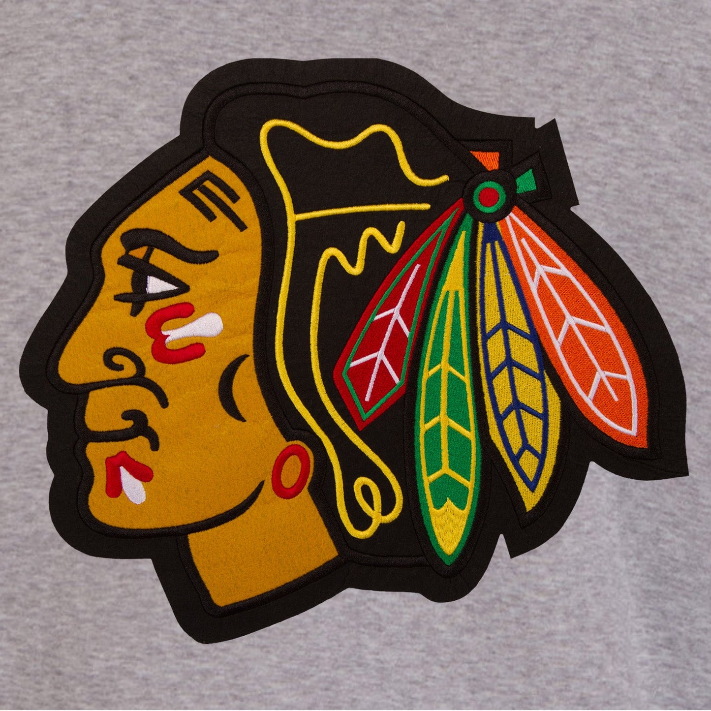 Chicago Blackhawks Two-tone Fleece Jacket