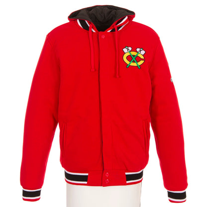 Chicago Blackhawks Championship Reversible Fleece Jacket
