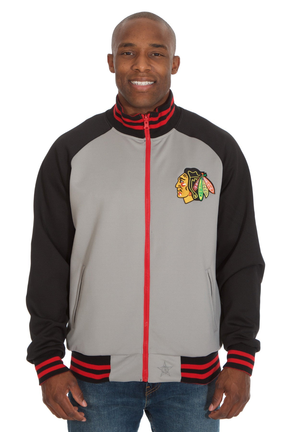 Chicago Blackhawks Reversible Polyester Track Jacket