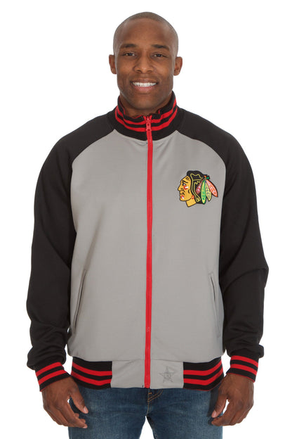 Chicago Blackhawks Reversible Polyester Track Jacket