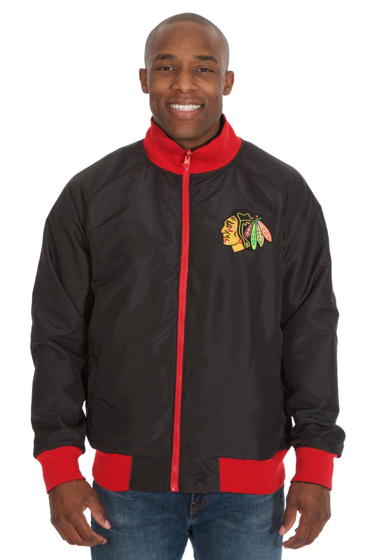 Chicago Blackhawks Reversible Polyester Track Jacket