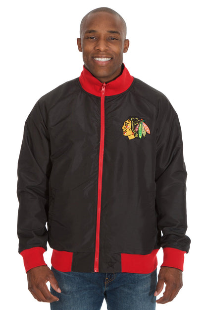 Chicago Blackhawks Reversible Polyester Track Jacket