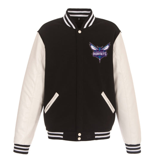 Charlotte Hornets Reversible Varsity Jacket