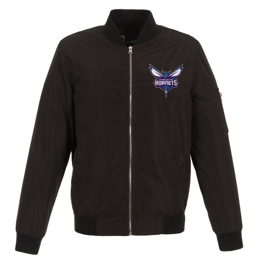 Charlotte Hornets Nylon Bomber Jacket