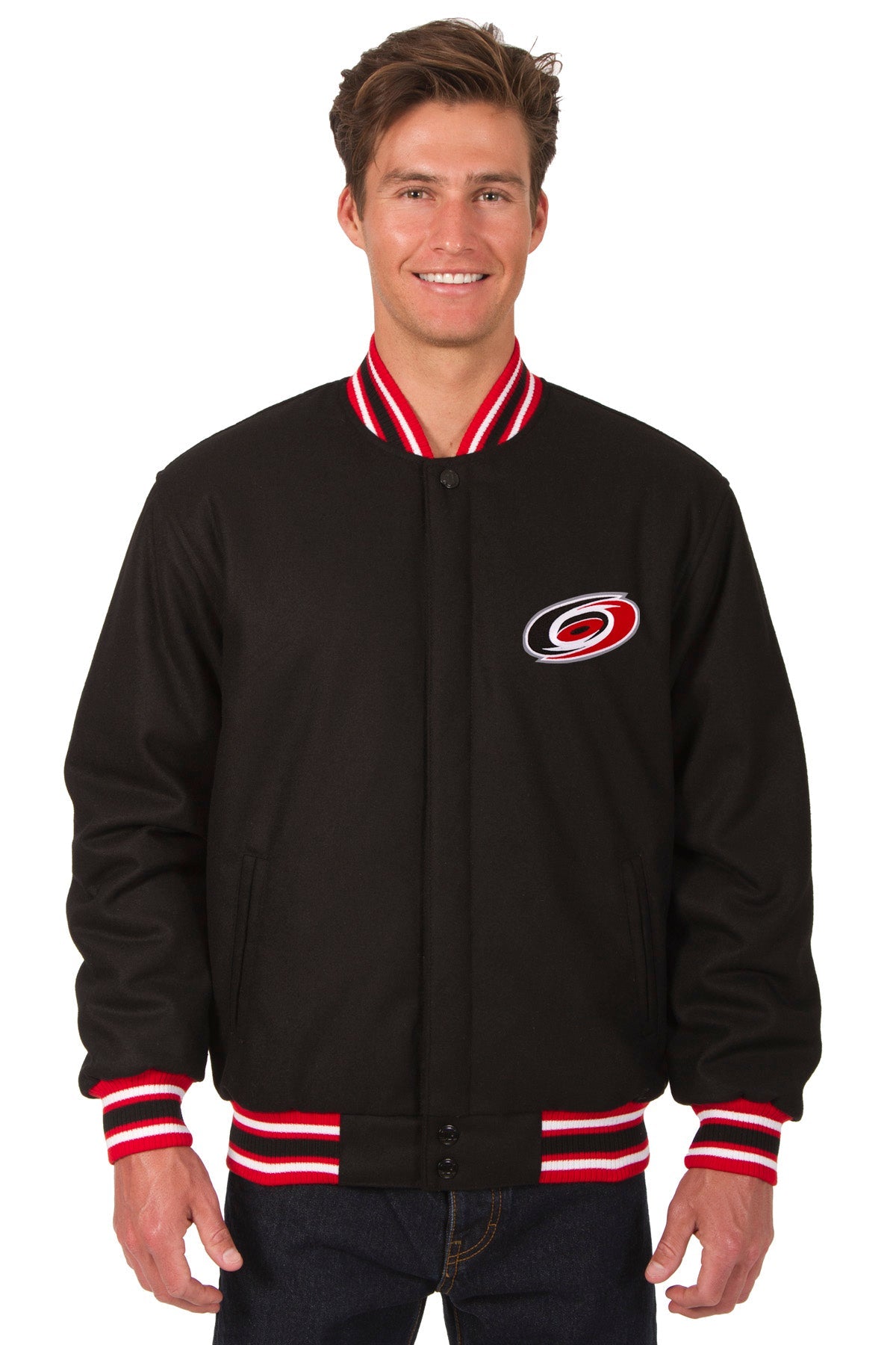 Carolina Hurricanes All-Wool Reversible Jacket