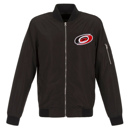 Carolina Hurricanes Nylon Bomber Jacket
