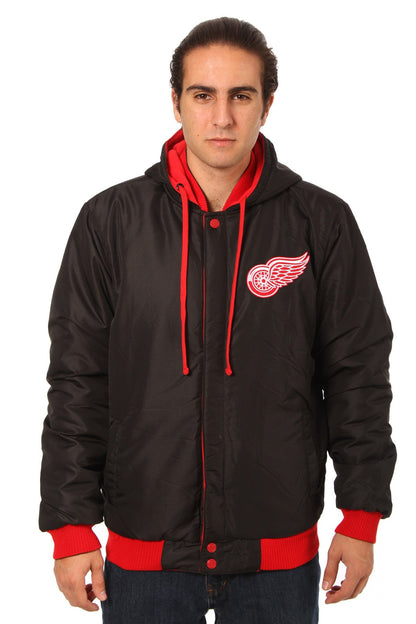Detroit Red Wings Reversible Fleece Jacket