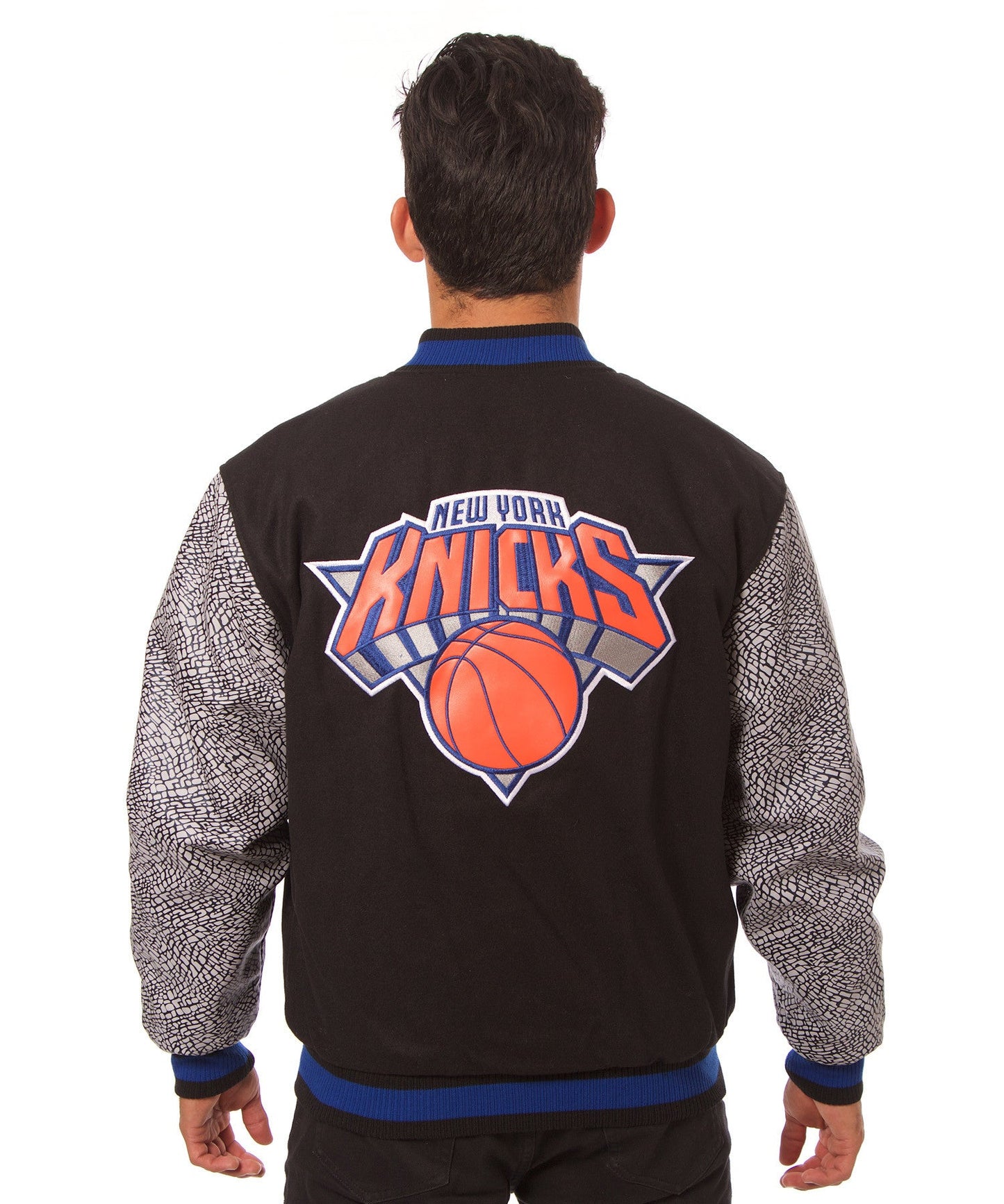 New York Knicks Reversible Melton Jacket