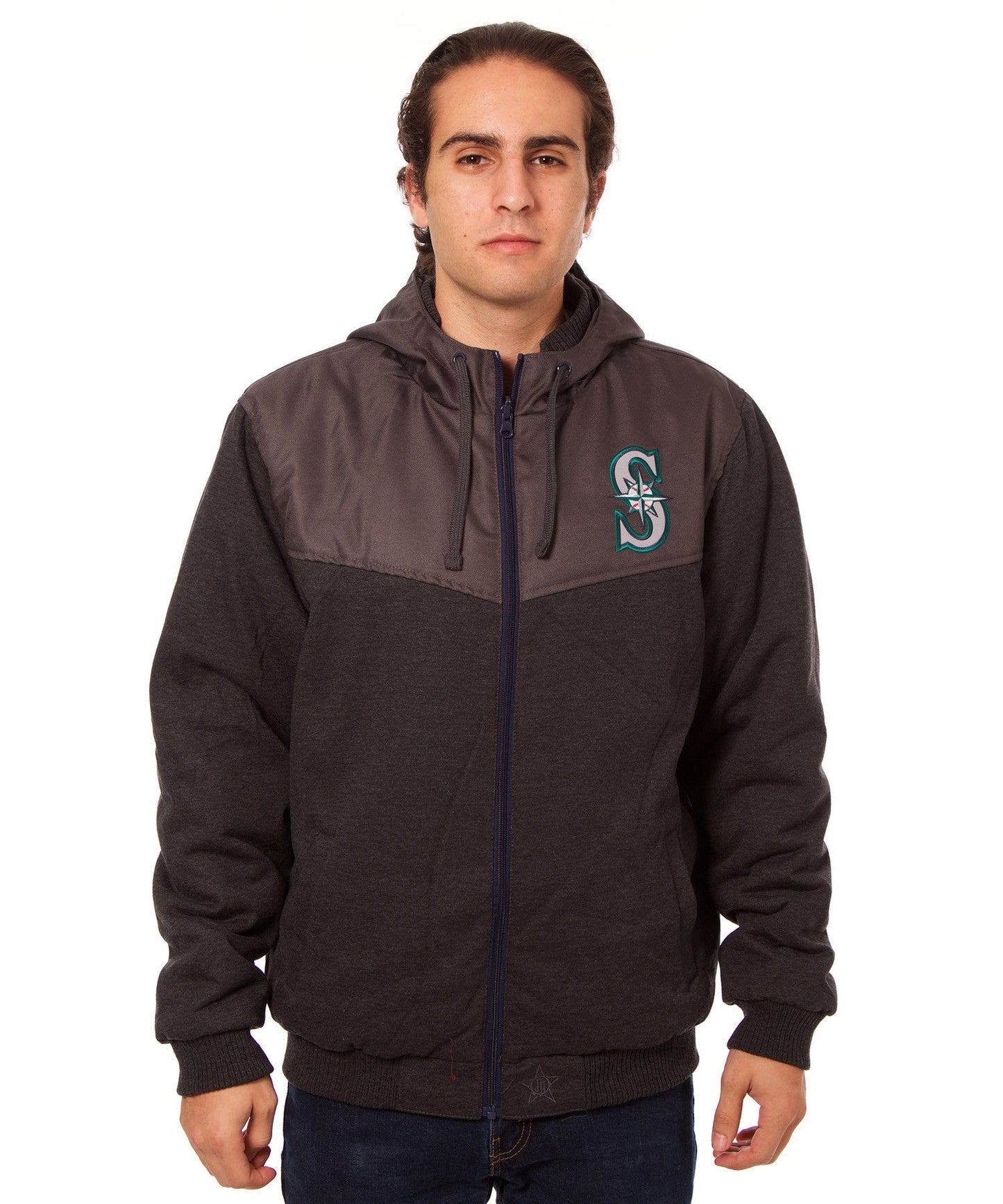 Seattle Mariners Reversible Fleece Jacket