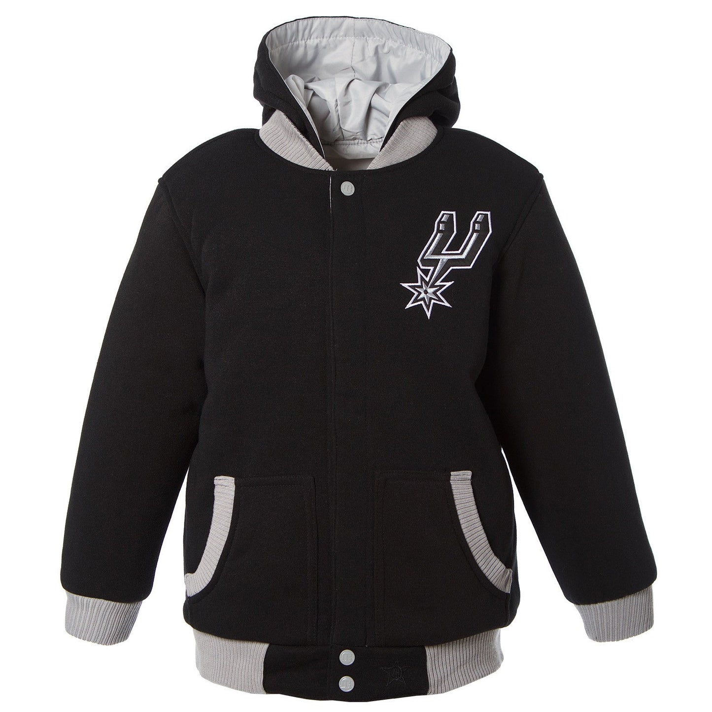 San Antonio Spurs Kid's Reversible Fleece Jacket