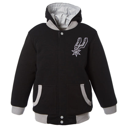 San Antonio Spurs Kid's Reversible Fleece Jacket