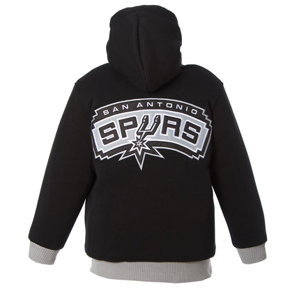 San Antonio Spurs Kid's Reversible Fleece Jacket