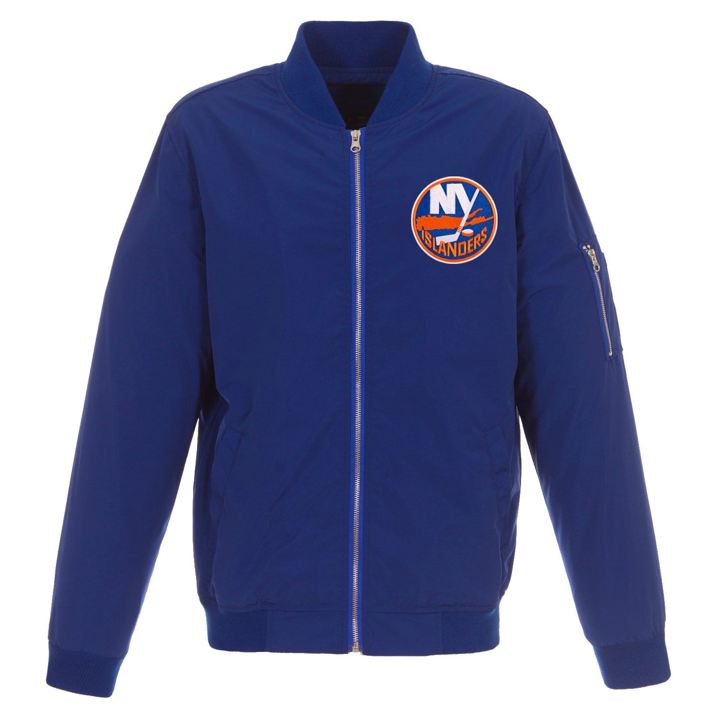 New York Islanders Nylon Bomber Jacket