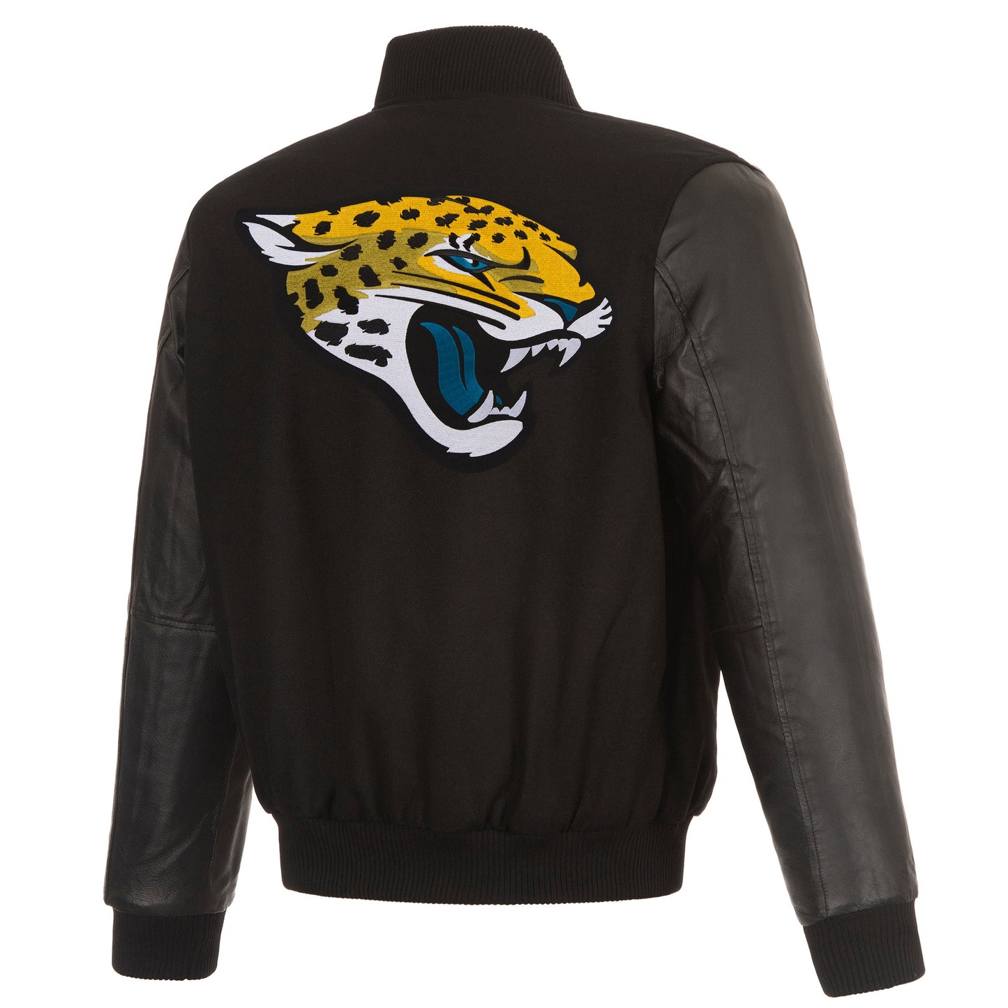 Jacksonville Jaguars Reversible Wool and Leather Jacket