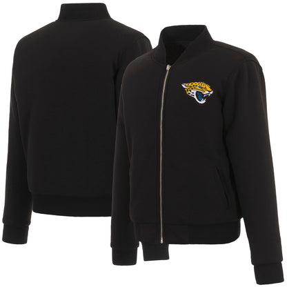 Jacksonville Jaguars Ladies Reversible Fleece Jacket