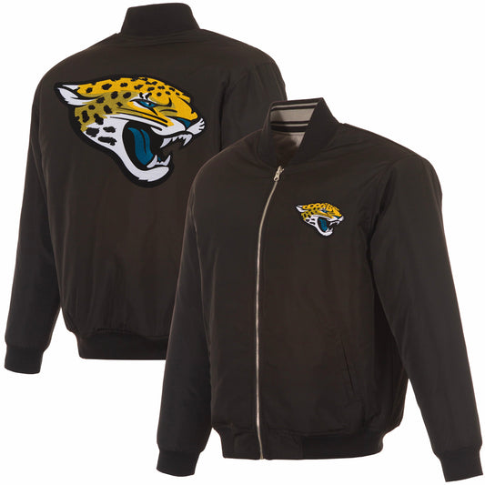 Jacksonville Jaguars Reversible Flight Jacket