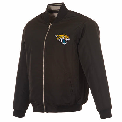 Jacksonville Jaguars Reversible Flight Jacket