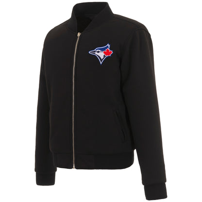 Toronto Blue Jays Ladies Reversible Fleece Jacket
